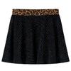 Children's Skirt with Black Leopard Belt 92/104/116/128/140
