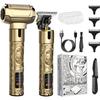 Hair Clippers & Electric Shaver Razor for Men, Triple Blades Beard Trimmer Precision Trimmer Set
