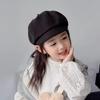 Flat Kids Berets Cap Y2K Children Newsboy Cap Soft Octagonal Hat  Boys