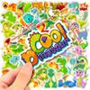 50pcs Cartoon Dinosaur Sticker for Children Water Bottle Skateboard Waterproof Graffiti Stickers