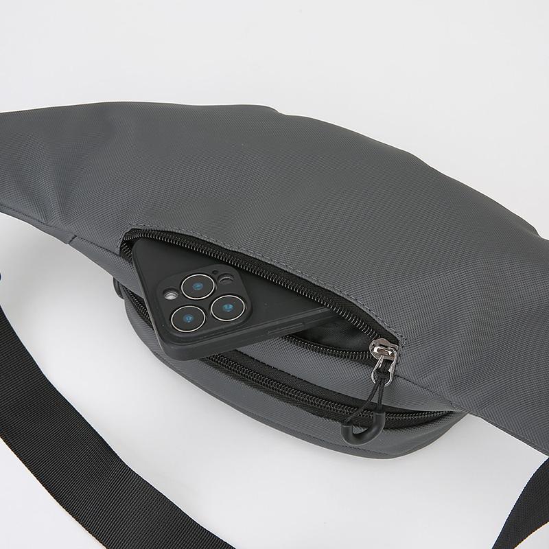 Водонепроницаемая мужская поясная сумка Многофункциональная спортивная уличная сумка большой вместимости на грудь