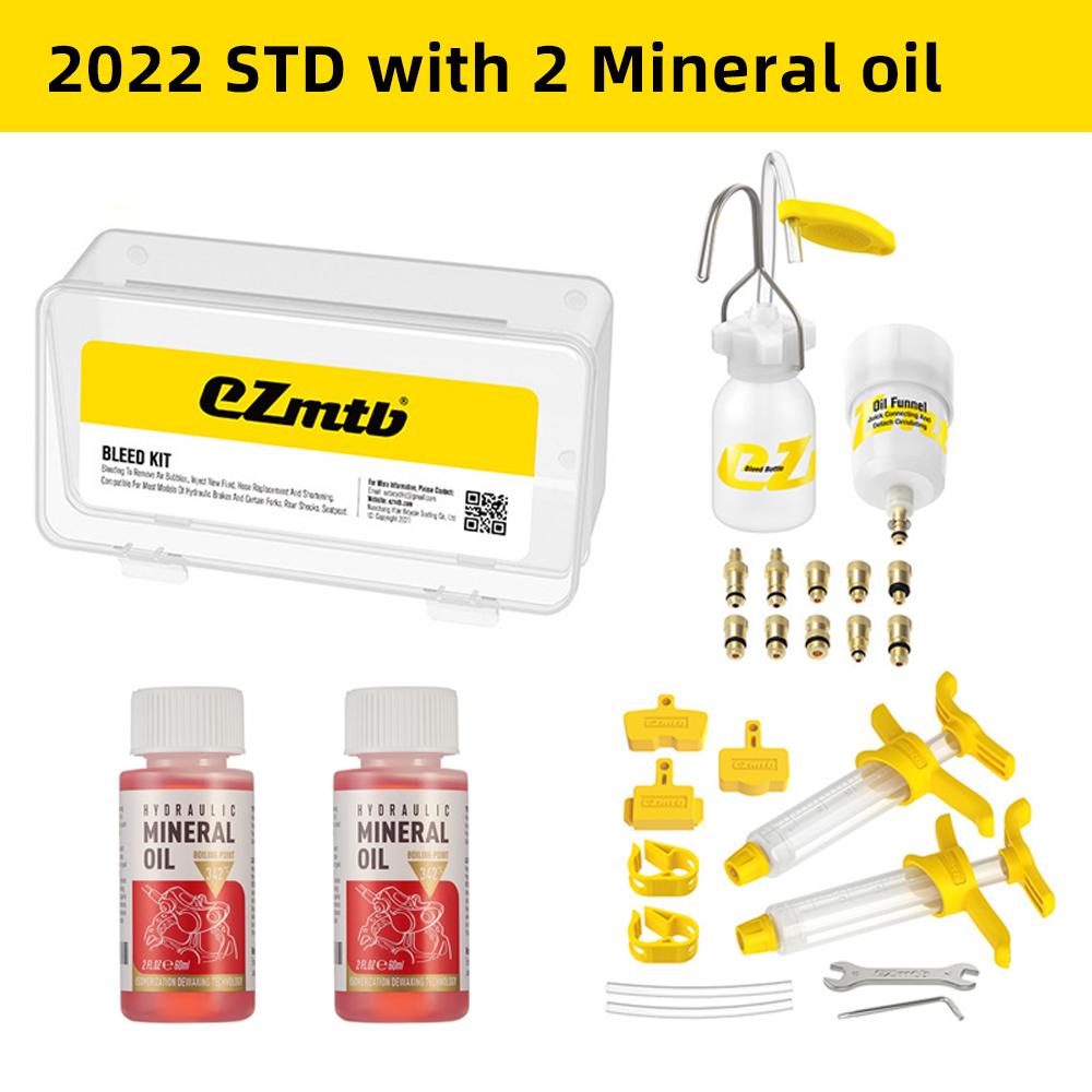 EZMTB Bicycle Brake Oil Bleed Kit Tools For SHIMANO SRAM Avid MAGURA Series Hydraulic Disc MTB Road Bike Brake Repair Tool Set
