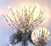 20 Bulbs LED Tree Branch Light Artificial Tree Branch Lamp Mini Christmas Twinkle Tree Branch Night Light DIY Party Decorations