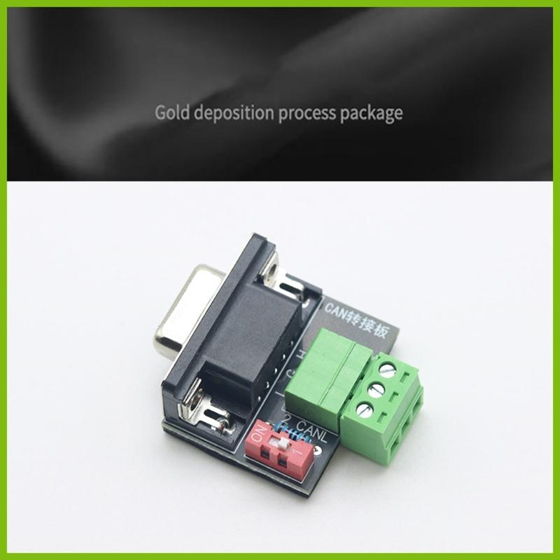 Адаптер CAN-шины USB к резисторам 120 Ом, встроенный, материал ABS PC для промышленного использования