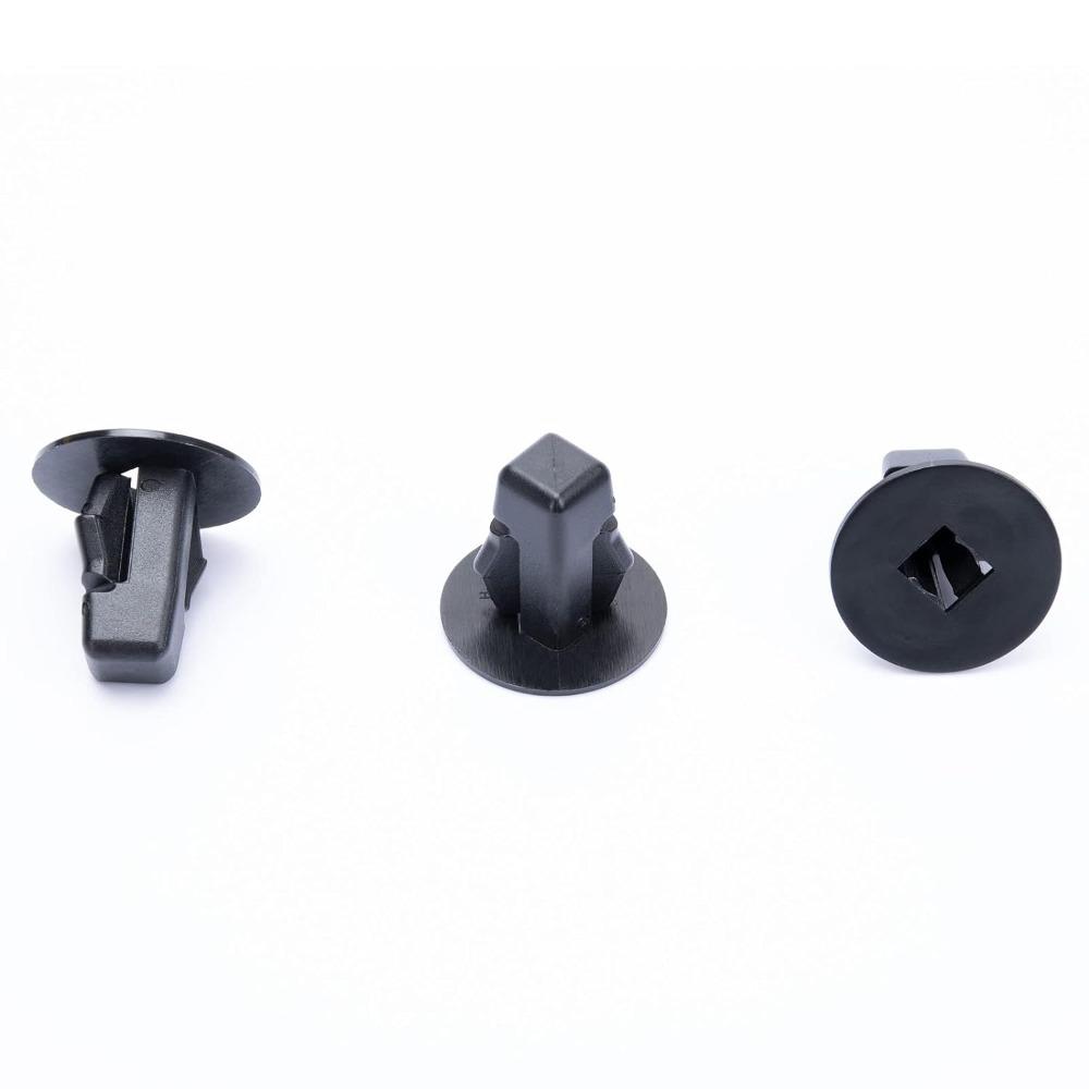 50 шт. 9018906214 зажимы для подкладки черные зажимы автомобильные аксессуары запчасти зажимы для автомобиля