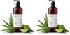 Kimirica Earth Persian Lime Гель для душа 290 мл, 100% веганский и без парабенов | Увлажняющий, питательный, мягкий очищающий гель для душа для женщин и мужчин | Пер