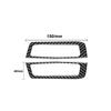 For Infiniti FX35/37/50 QX70 Carbon Fiber Interior Defogger Vent Cover Trim 2Pcs