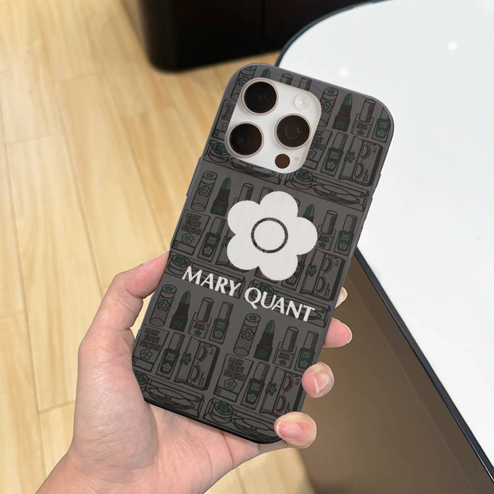 Fashion Brand Q-Quant Mary For IPhone 17 16 15 11 12 13 14 Pro Max Plus Pro Corrugated Translucent Back Phone Cover