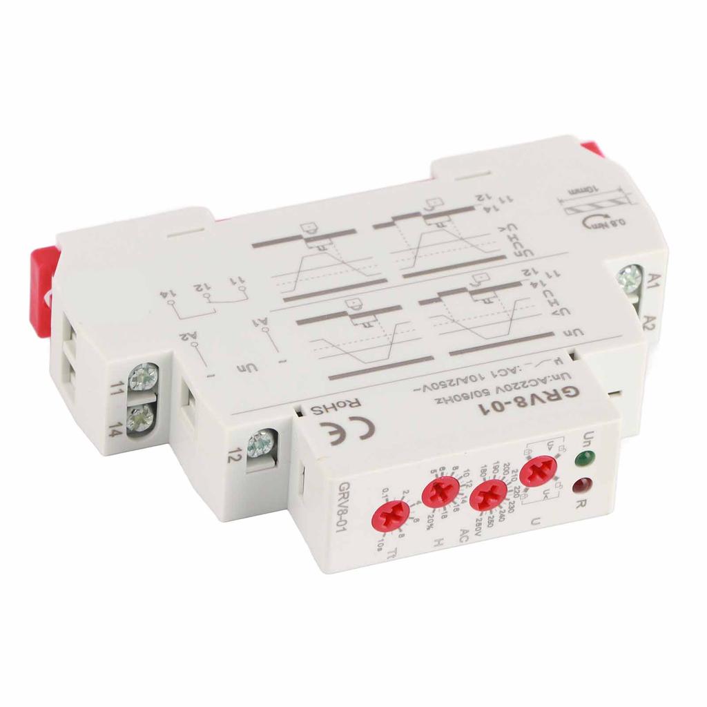 GRV8‑01 Single Phase Voltage Control Monitoring Relay Over Voltage Protection (#1)