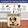 2D Flat - 1pc Vintage Aluminum Metal Sign for Outdoor Wall Decoration, Featuring A Retro Tin Style with A Dog Design That Says 'Always Tired Dog