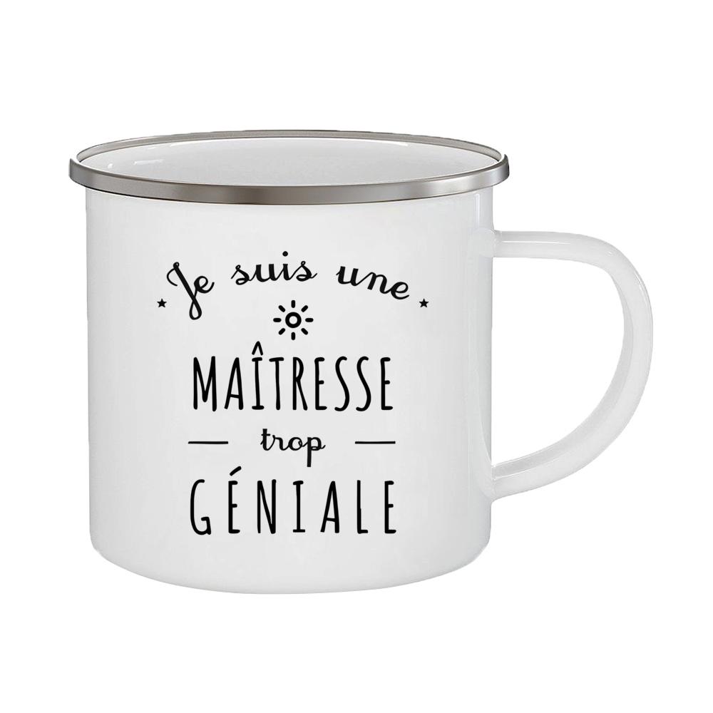 Спасибо Госпожа Учительница Подарки Кружка для кофе Подарок учителю на конец года Чашки Учитель Эмалированная кружка Подарок на конец учебного года Чашки