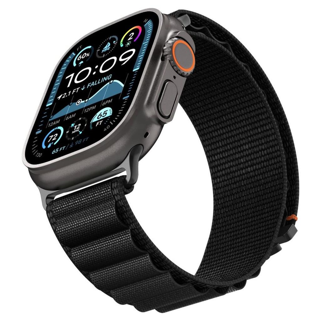 Pasek Na Zegarek Apple Watch 44 / 45 / 46 / 49 Mm - Czarny