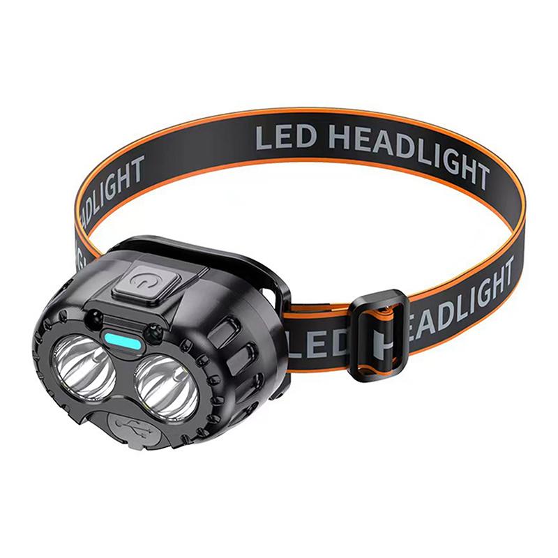 Powerful Led Headlamp Ipx4 Waterproof Emergency Head Flashlight Led Headlamp For Outdoor Fishing Camping Hiking Searchlight