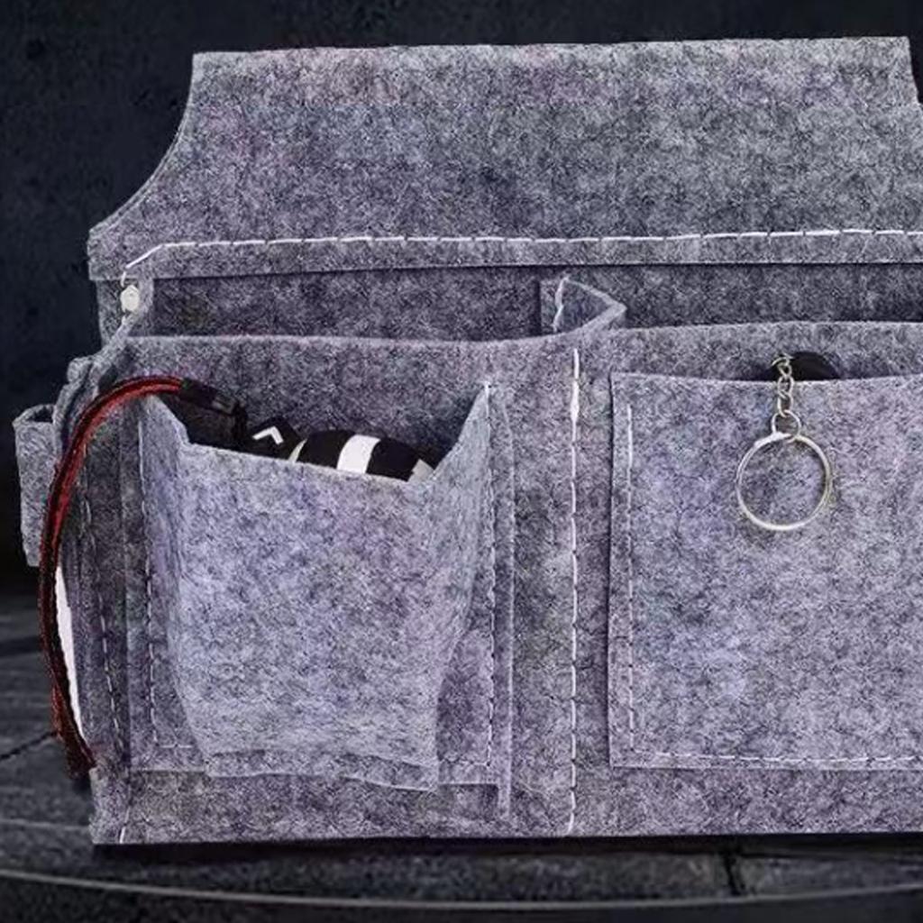 Сверхпрочный войлочный подсумок для инструментов, поясная сумка, рабочий фартук с ремнем на быстросъемной пряжке для строительства и проектов «сделай сам»