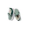 Vans Old Skool V Canvas Зеленый и Белый Шахматный Низкие Кроссовки для Ходьбы для Малышей VN0A34882NH