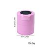 Eyelash Glue Storage Tank Container With Thermometer Carbon Sealed Leak-proof Lashes Extension Adhesive Stand Storage Jar Tool