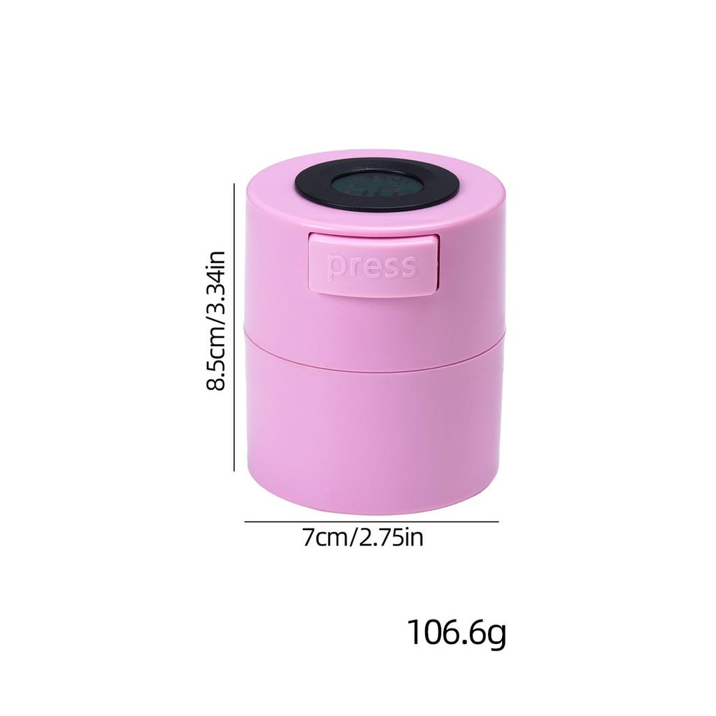 Eyelash Glue Storage Tank Container With Thermometer Carbon Sealed Leak-proof Lashes Extension Adhesive Stand Storage Jar Tool