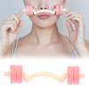 1set Barbell-Designed Facial Exerciser – Breathing and Muscle Training Device for V-Face Contouring and Skin Tightening