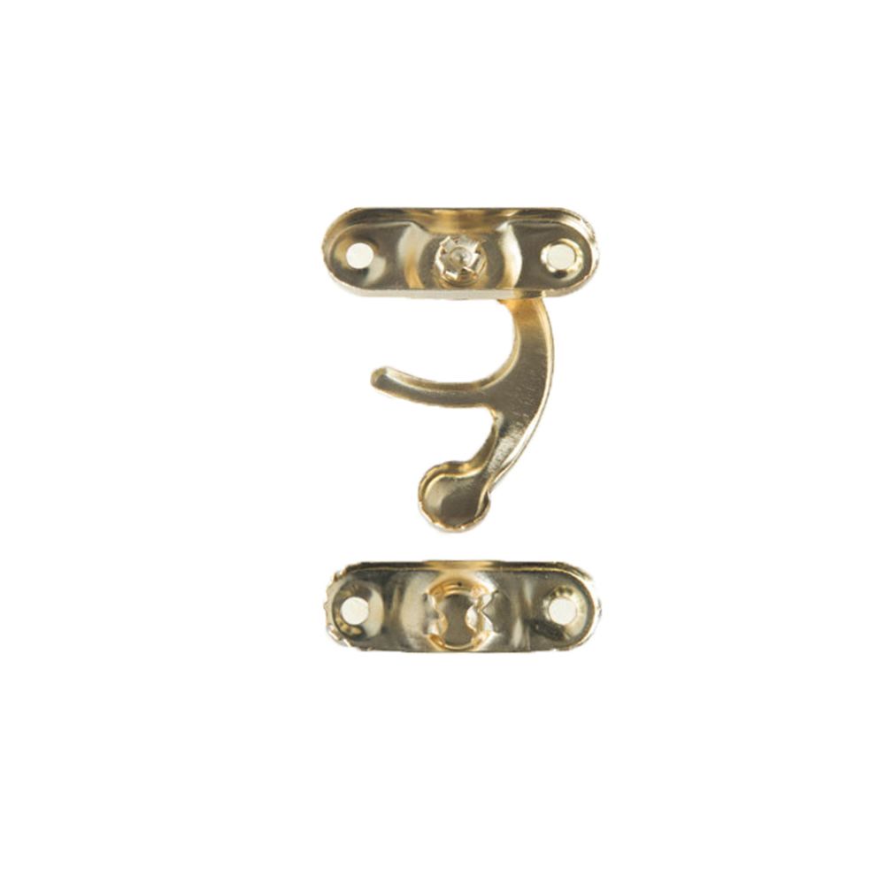 10PCS Vintage Metal Leather Bag Furniture Decorative Latch Clasps Lock Hasp With Screws Padlock