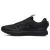 Boa Lock Mesh Fabric Shock Absorption Wear-Resistant Breathable Supportive Low-Top Running Shoes Men Sneaker Black A12M132207FBK