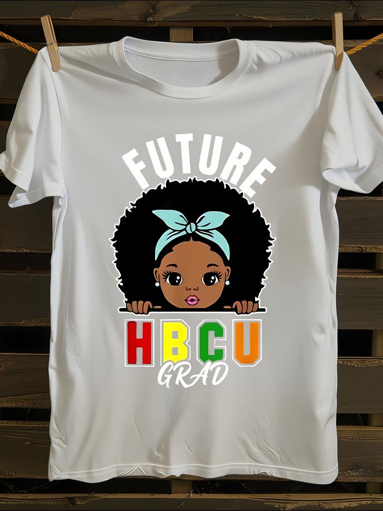 s & 's Future HBCU Grad T-Shirt Mens Tshirt Womens Tshirts with Letters Print Short Sleeves T-Shirt Casual Street Tee Shirt Top