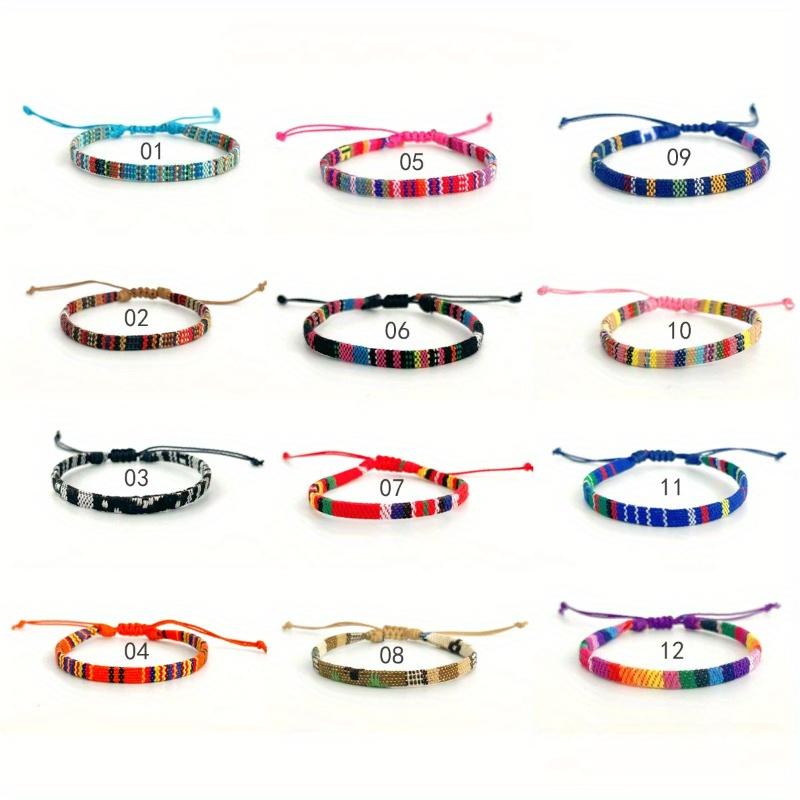 Браслет ручной работы, Разнообразие узоров для легкого создания модного образа запястья, Подходит в качестве праздничных подарков и повседневных презентов
