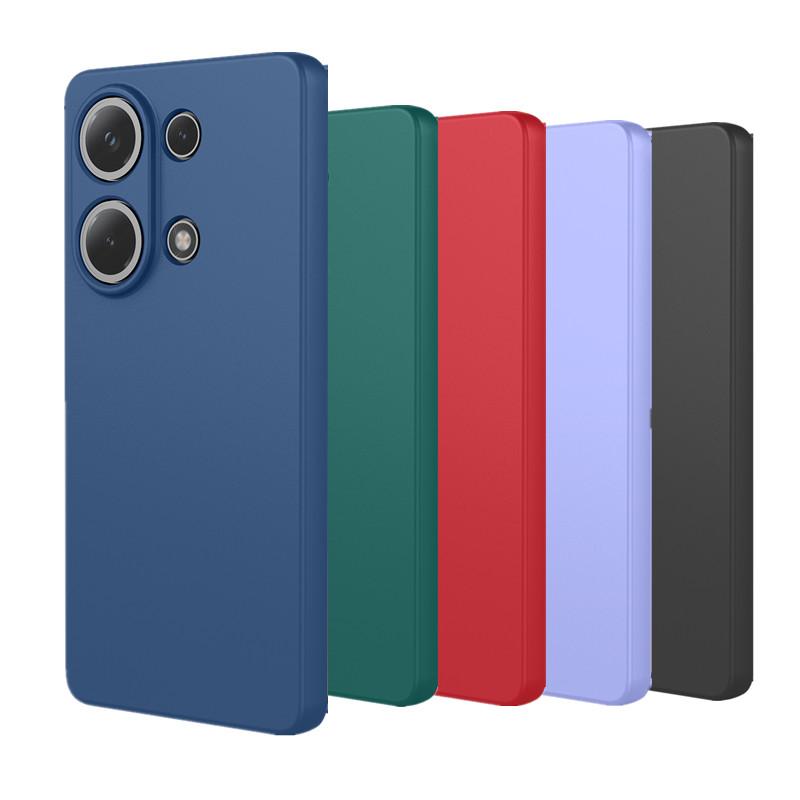 Гибкий жидкий силиконовый чехол для Xiaomi Redmi Note 13 Pro Plus 5G 12 Pro+ 12S защитный чехол бампер мягкий полный защитный чехол