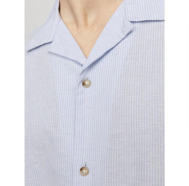 Jack & Jones Summer Resort Linen рубашка с коротким рукавом