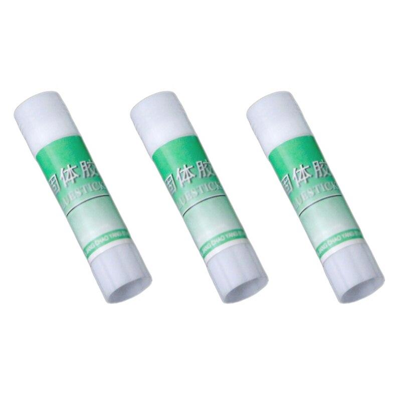 3 шт. Клей-карандаш, твердый клей, офисный финансовый клей, сильный клей, высоковязкий, быстросохнущий, твердый клей-карандаш