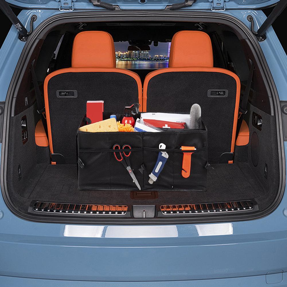 Багажник для автомобиля, грузовика, внедорожника, складной контейнер-органайзер большой емкости, складной багажник, органайзер, многосекционный