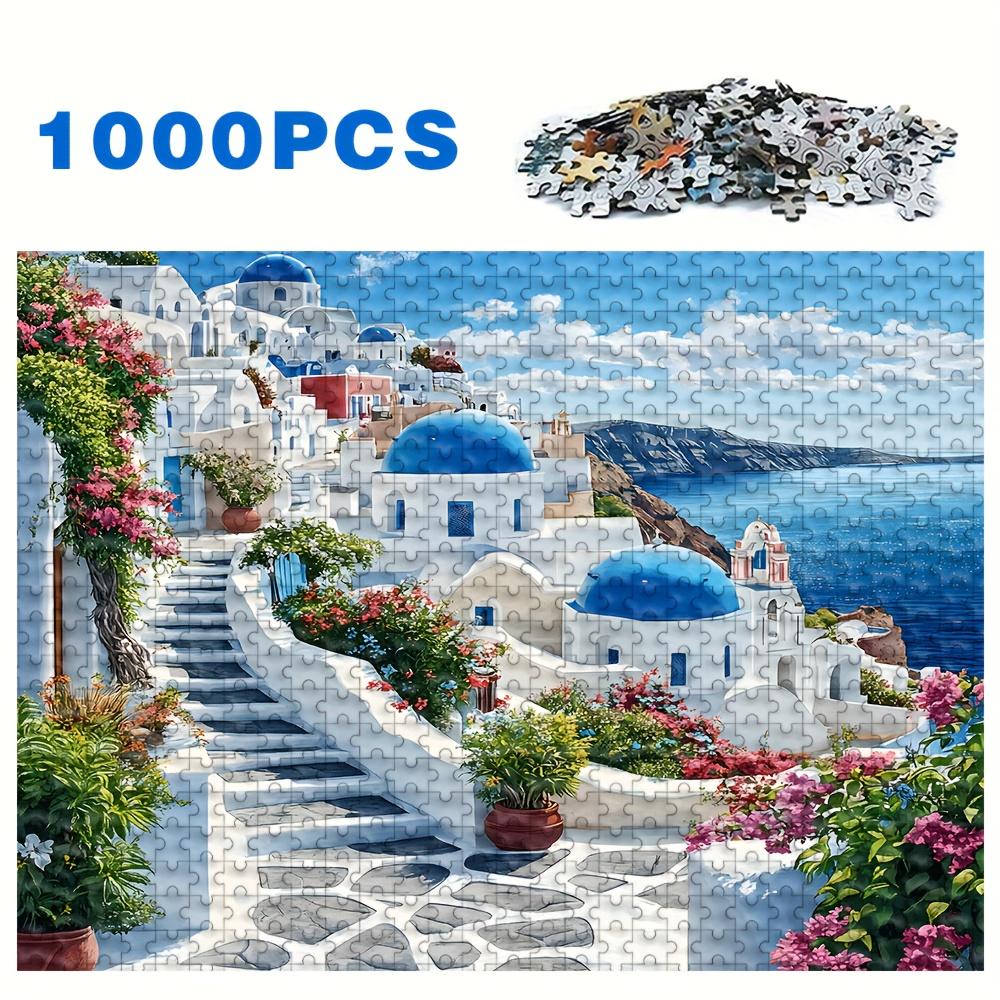Пазл из 1000 деталей с изображением природных пейзажей, животных на ферме, креативных известных картин