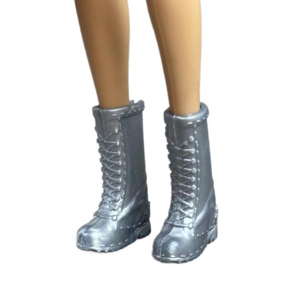Fashion 1/6 Doll Sippers Shoes Plastic Shoes Clothes Accessories Fit Foot Length 2cm Dolls