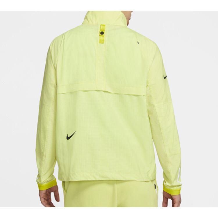 Nike Спортивная одежда Tech Pack Тканая куртка Мужская Верхняя одежда Флуоресцентно-зеленый CK0711-367