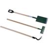 3Psc/Set Metal Garden Spade Rake Tools For Dolls House Miniatures Accessories