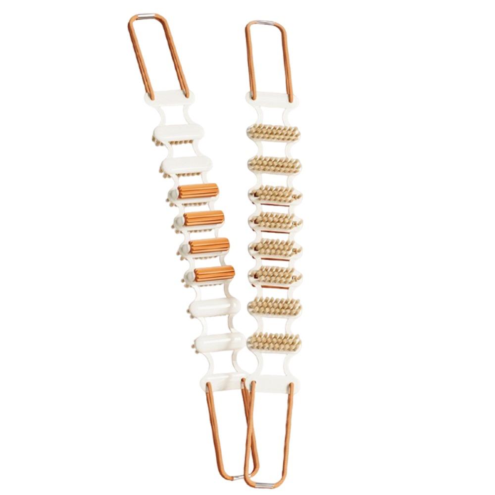 massage roller Back Scrubber Massager 2-in-1 Back Shower Strap Rubbing Back Strip Home Use