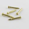 20Pcs Mini Metal Hinges with Nails DIY Miniature Furniture Dollhouse Accessory