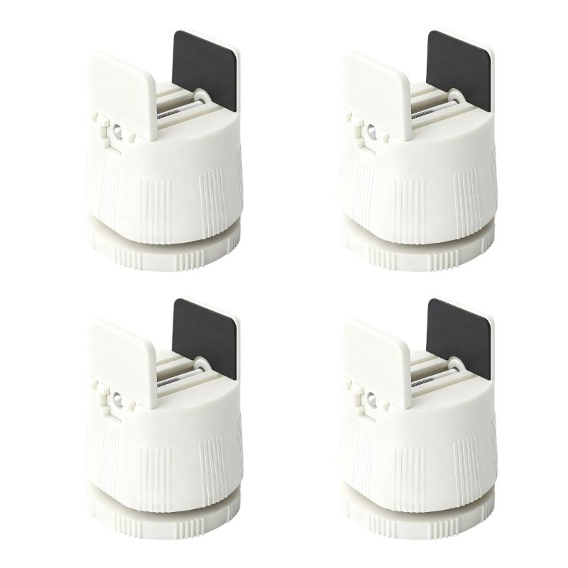 4Pcs Adjustable Chair Risers Furniture Heightening Foot Pads Bed Table Raiser Feet Leg Lift Furniture Raisers Enduring