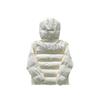 Бежевая хлопковая куртка Trapstar с маленьким логотипом и съемным капюшоном
