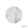 1/6PCS Artificial Leather Marble Coaster Drink Coffee Cup Mat Table Placemats Round Heat-resistant Tea Pad Table Pad Holder