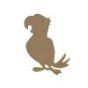 MDF Wood Parrot To Decorate - GOMILLE - 15 Cm - Brown Color - Unisex - Customizable