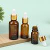 5 мл-100 мл флаконы-капельницы со шкалой реагент глазные капли янтарное стекло ароматерапия жидкость пипетка флакон многоразового использования бутылки для путешествий