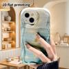 Phone Case: 2D flat design suitable for iPhone 18, 17, 16, 15, 14, 13 Pro protective cases, couple style, ocean shell, Christmas and Halloween gifts .