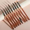 9PCS UV Gel Nail Brush Liner DIY Painting Pen Manicure Acrylic Drawing Brush For Nail Art Design Nails Tip Display Painting Tool