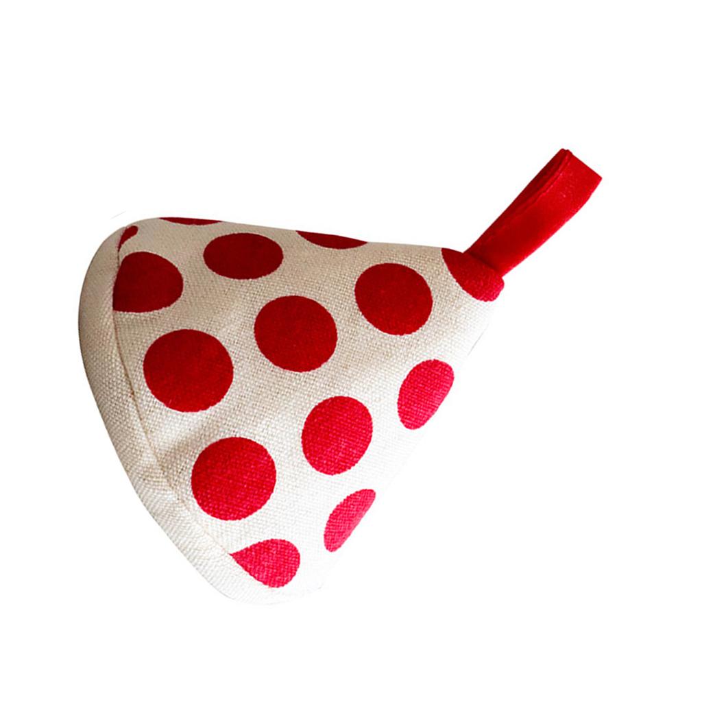 Термостойкая крышка ручки кастрюли перчатка ручка против ожогов зажим для ручки кулинарная перчатка кухонный аксессуар хлопковый материал