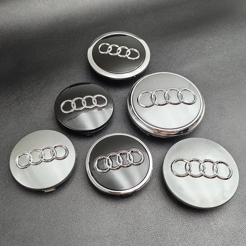 Hub Caps Hot 2025 Hot For Audi 4pcs 60mm 61mm 68mm 69mm 77mm Audi Hub Caps Car Wheel Center Caps For Audi A1 A2 A3 A4 A5 A6