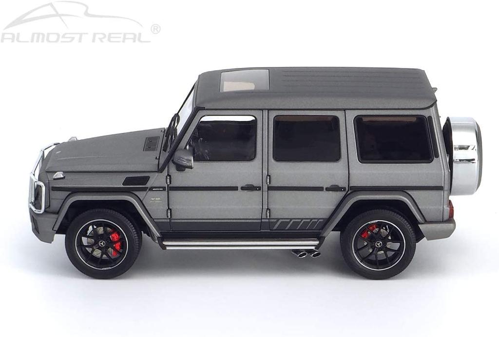 Almost Real Mercedes-AMG G 65 (W463) - 2017 Exclusive Edition - Monza Grey Magno 1/18 Scale Complete Diecast Car 820607