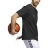 adidas Футболка Metaverse Oasis Hoops черная мужская уличная одежда IM4636