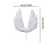 1pcs Angel Wing Cake Topper Decoration For Mother's Day Anniversary Birthday Party Wedding Baby Shower Birthday Party Favors