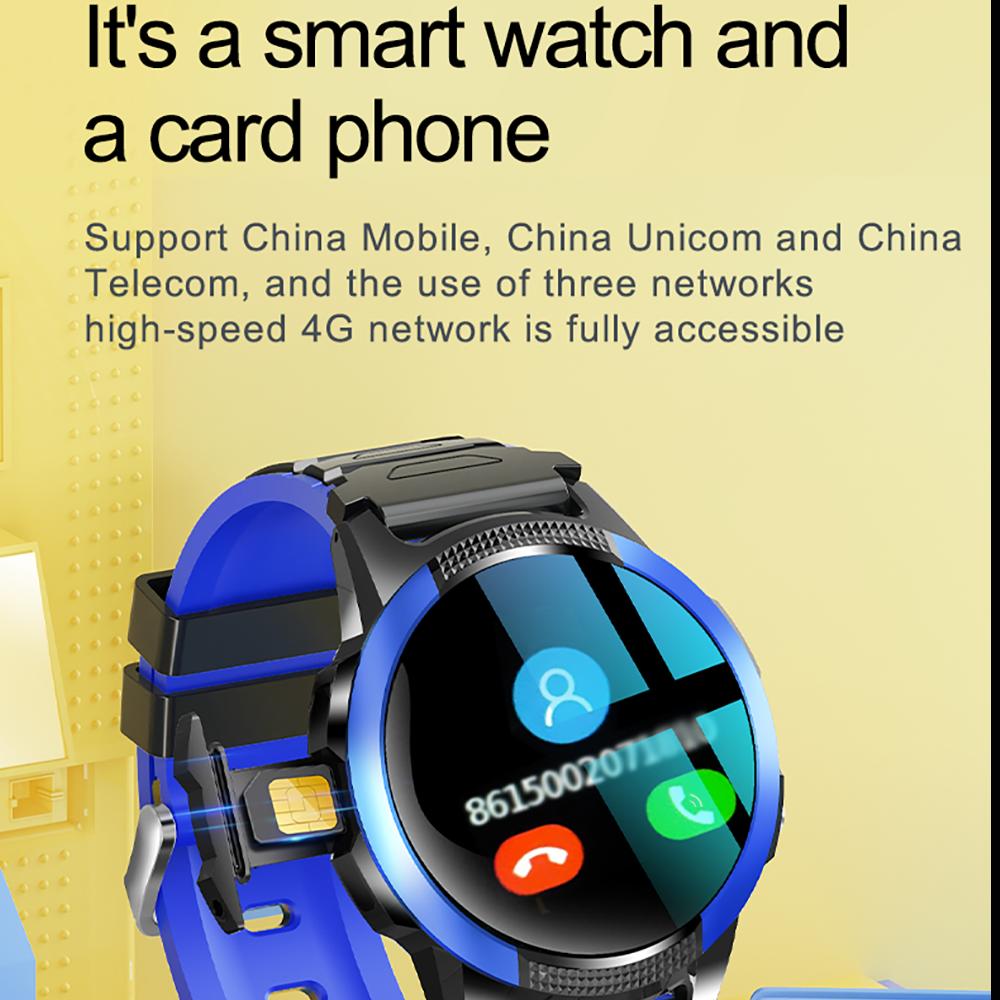 4g Kids Real-time Gps Location Tracker Smartwatch Waterproof Camera Beidou Lbs Sos Wifi Children Video Call Sim Card Smart Watch