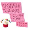 Alphabet Number Silicone Mold Cake Decorating Tools DIY Letter Number Fondant Chocolate Jelly Candy Pastry Baking Mould